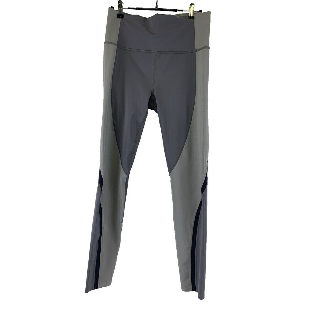 BOGO Athleta Spar Colorblock 7/8 Tight Leggings Silver Bell 405455 Womens M Tall - Picture 3 of 13